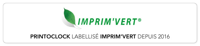 Label Imprim'vert Printoclock