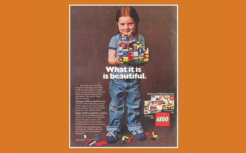 Lego fait revivre sa publicité la plus emblématique à l’occasion du 8 mars