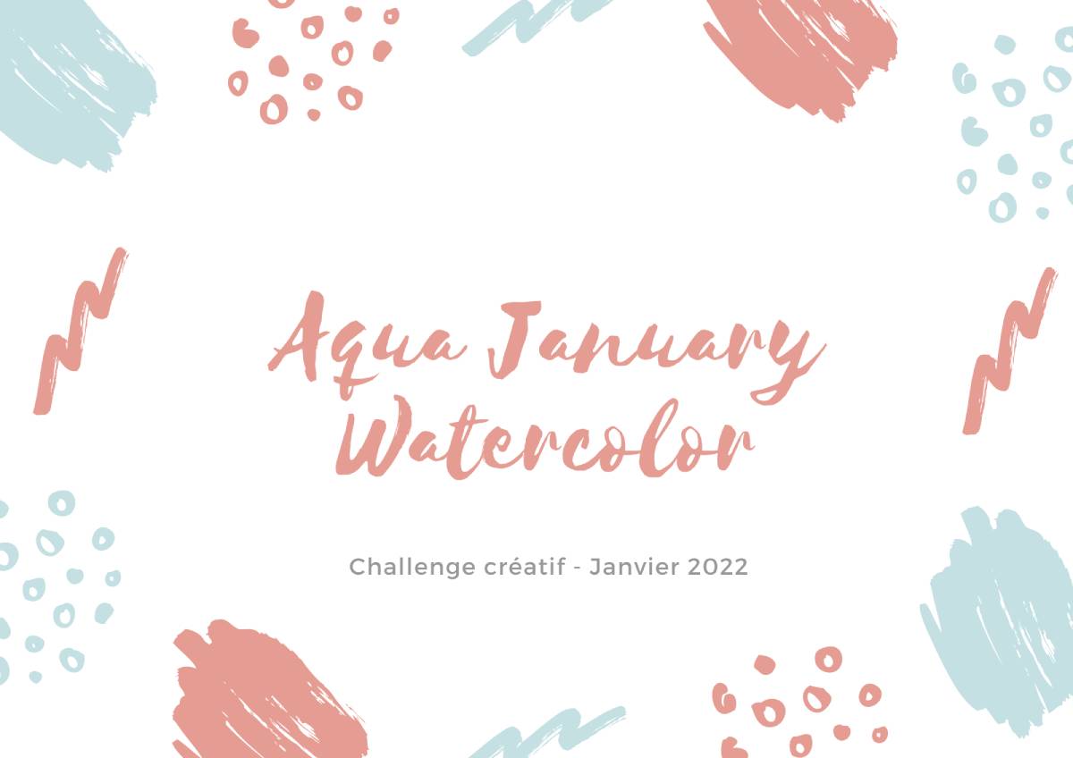 aqua january watercolor 2022