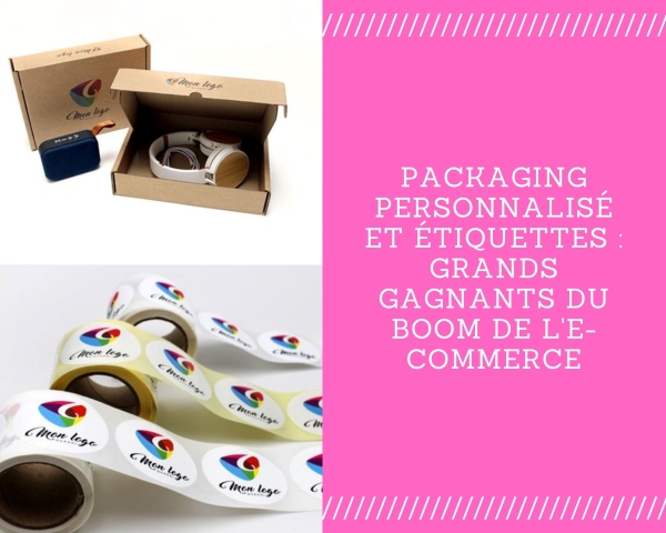 packaging personnalisé et étiquettes grands gagnants de l'envol de l'e commerce