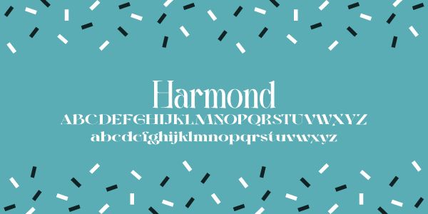 harmond typographie gratuite et originale 2022