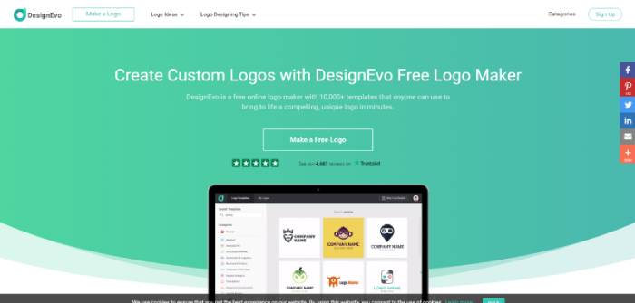 designevo générateur gratuit logo en ligne