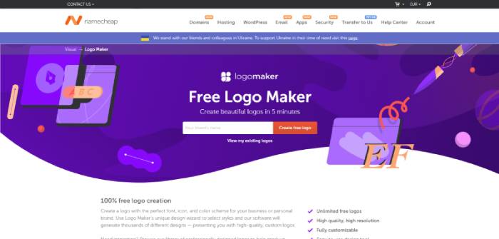 free logo maker générateur logo en ligne
