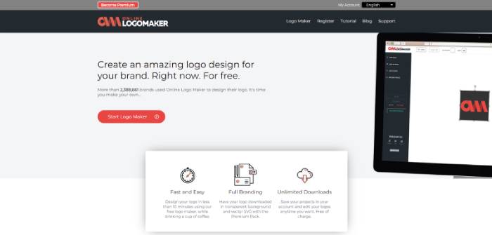 online logo maker générateur de logo gratuit