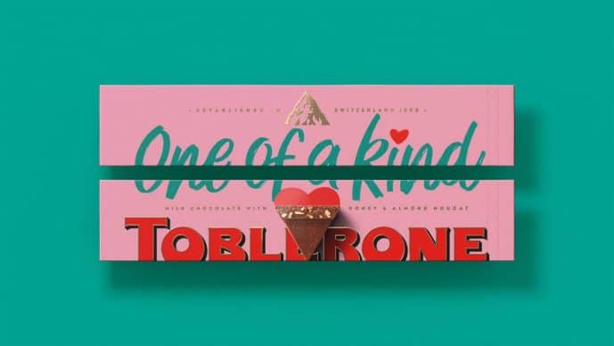 toblerone rebranding triangle