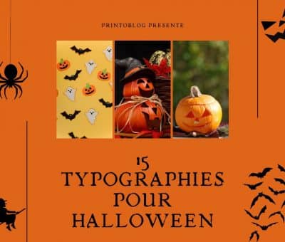 15 typographies halloween