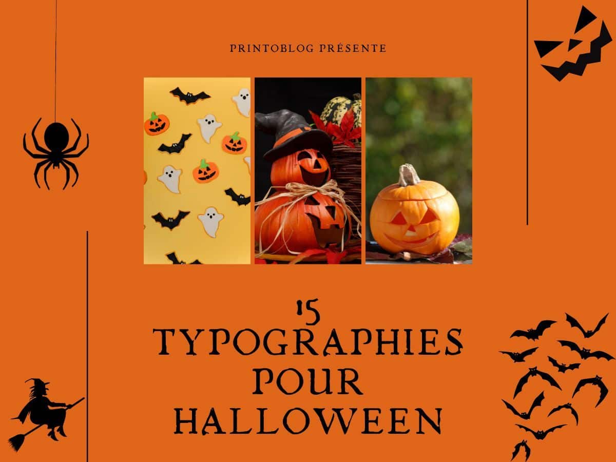 15 typographies halloween