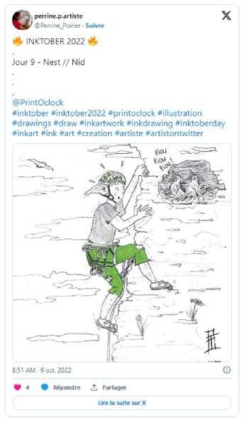 dessin inktober 2022