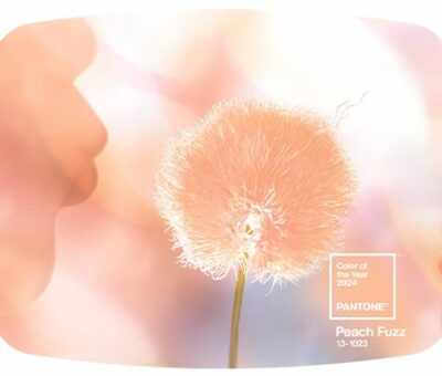 Peach Fuzz : Couleur Pantone 2024