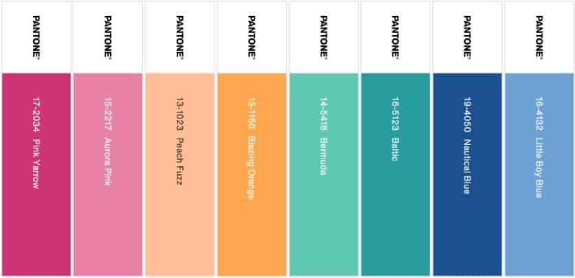 palette pairings pantone color of the year 2024