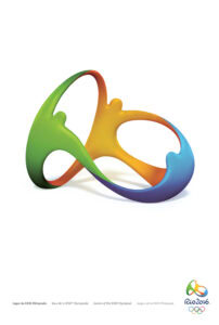 Affiche des Jeux Olympiques de RIO en 2006