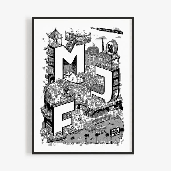 Affiche montreux festival jazz 2024
