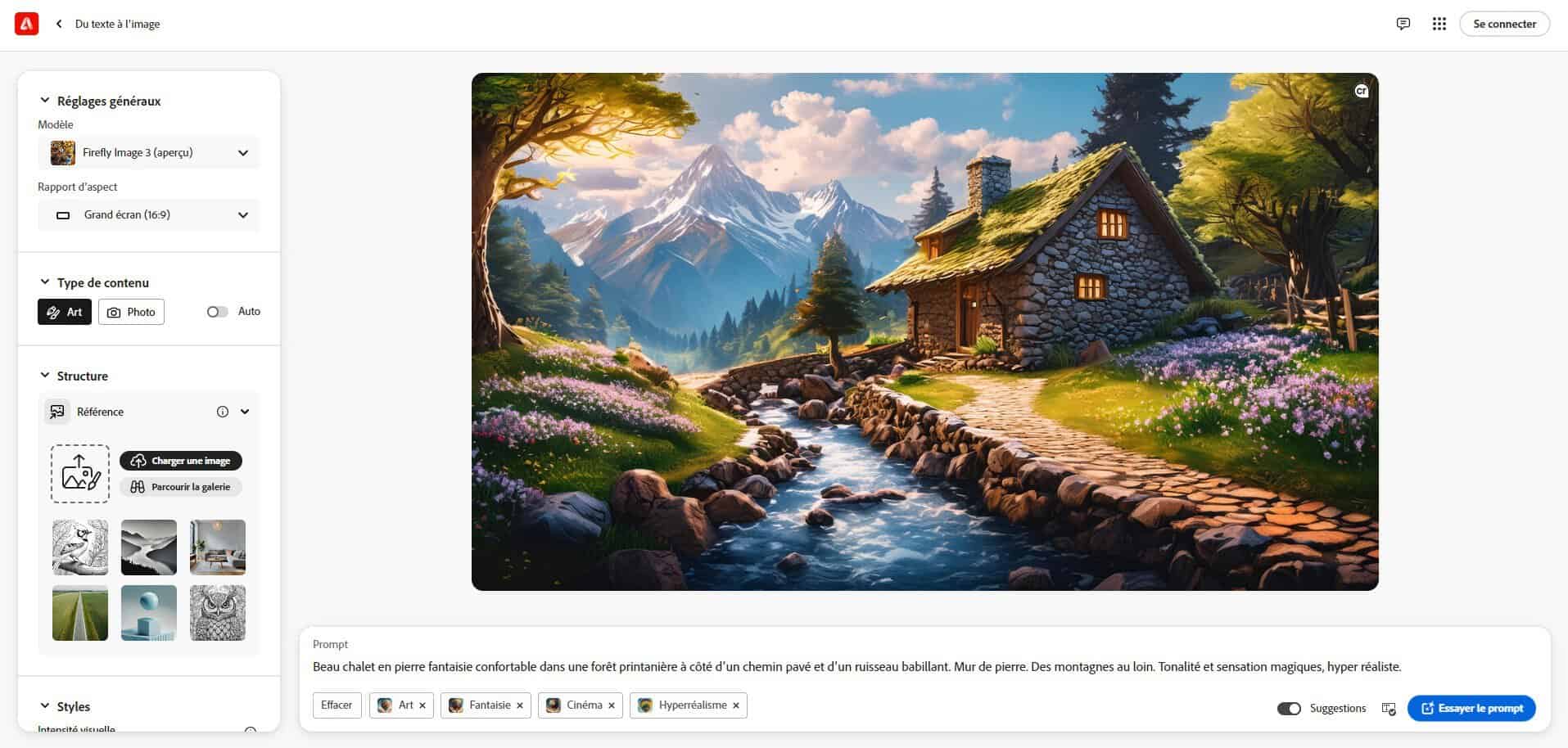 Adobe Firefly, outil génératif par IA 