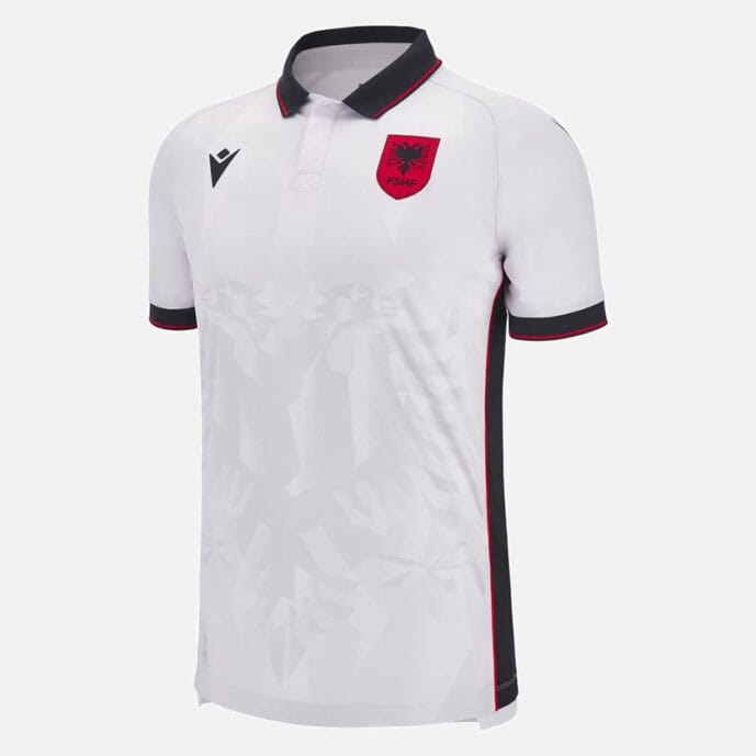 Maillot extérieur de l'équipe d'Albanie pour l'Euro 2024