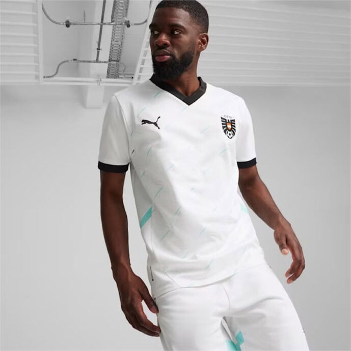 Maillot extérieur de l'équipe d'Autriche pour l'Euro 2024