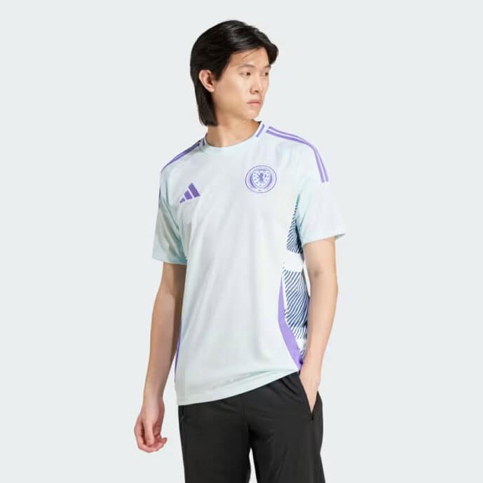 Maillot extérieur de l'équipe d'Écosse pour l'Euro 2024