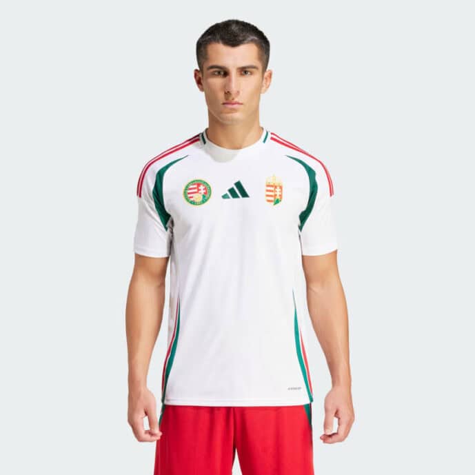 Maillot extérieur de l'équipe de Hongrie pour l'Euro 2024