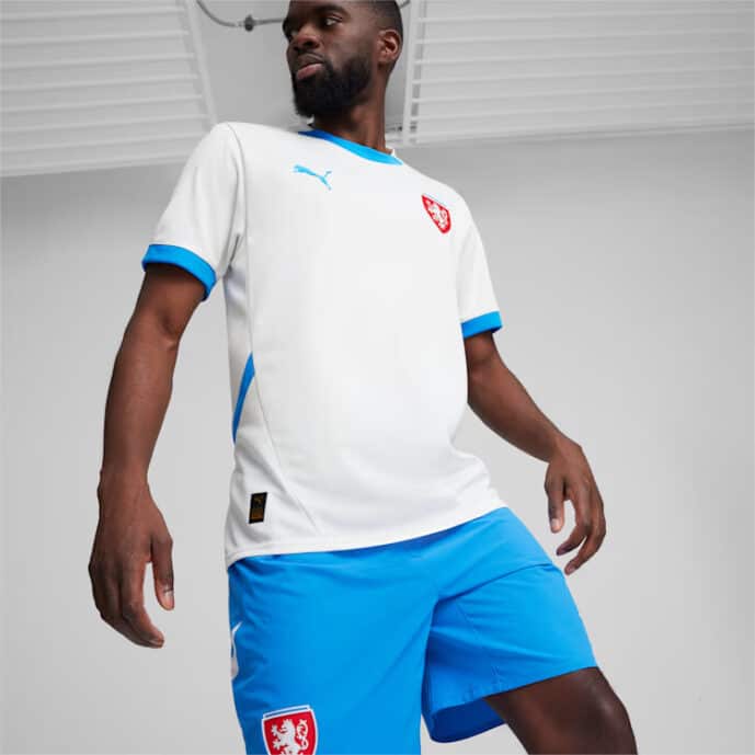 Maillot extérieur de l'équipe de République tchèque pour l'Euro 2024