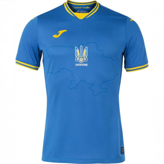 Maillot extérieur de l'équipe d'Ukraine pour l'Euro 2024