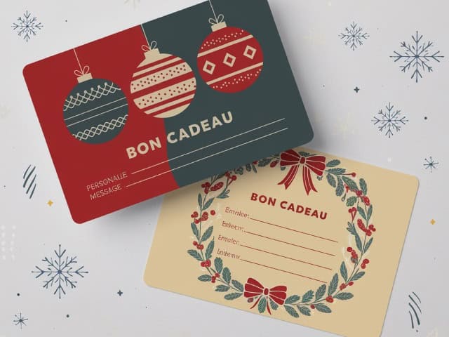 bon cadeau personnalise