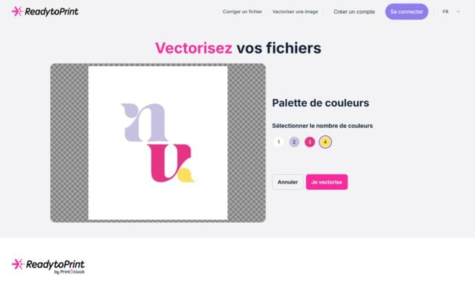 Vectorisez vos fichiers en 1 clic !