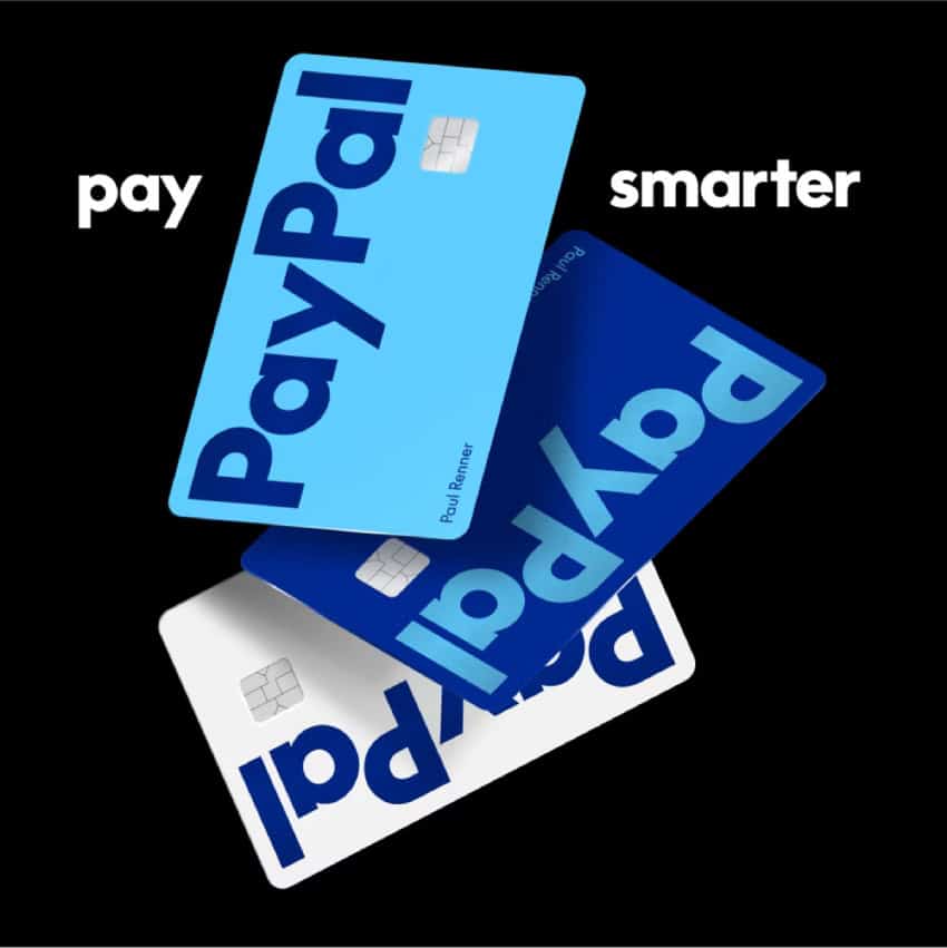 Minimalisme : Carte PayPal conçue avec un design Minimaliste