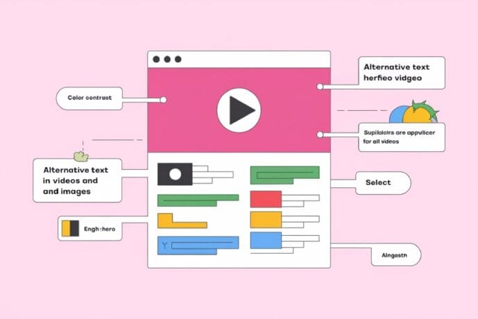 Exemple de site web moderne