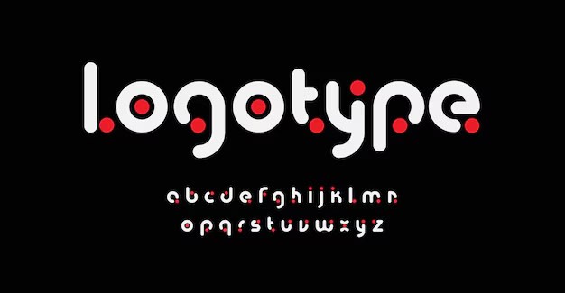 typographie avec pictogrammes
