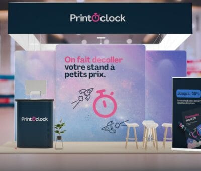 Événementiel & Salon Pro : PrintOclock enrichit son offre avec une gamme 100% lumineuse