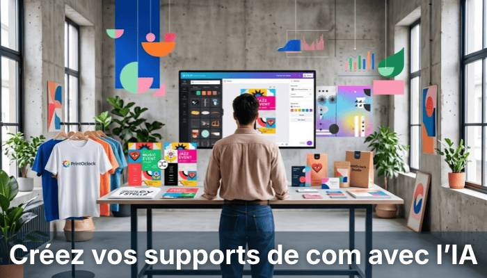 Créez vos supports de com avec l’IA