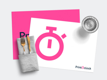 Set de table personnalisé