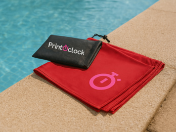 Serviette de sport publicitaire