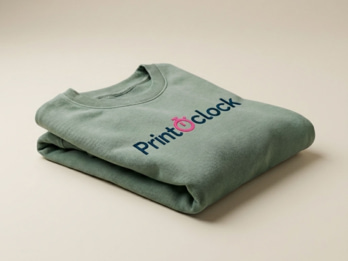 Sweatshirt col rond personnalisé