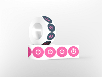 étiquettes rouleaux
