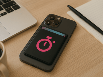 Porte carte personnalisable pour téléphone