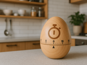 Minuteur de cuisine publicitaire