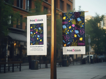 Impression tissu grand format