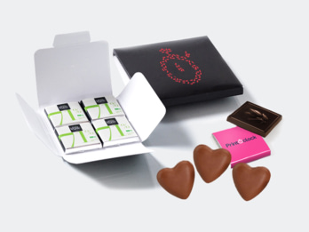 Chocolats personnalisés publicitaires