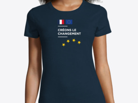 T-shirt femme élections personnalisé