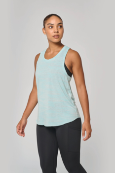 Débardeur sport en polyester/viscose - Femme