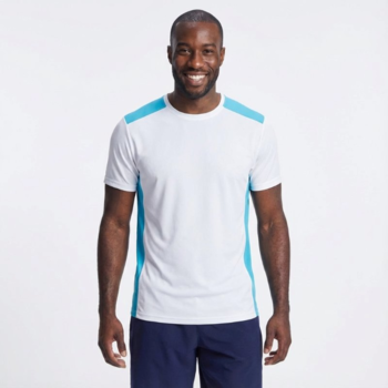 T-shirt de sport Detroit à manches courtes en Synthétique - Unisexe