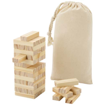 Jeu de tour empilable en bois