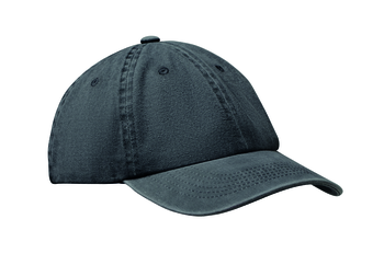 Casquette de baseball vintage à 6 pans en coton lavé réglable
