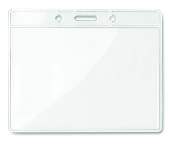 Badge transparent 10x8 cm