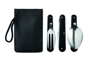 Inox aluminium couverts de camping