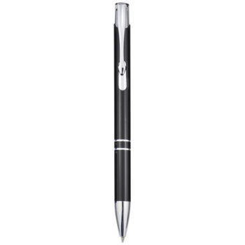 Stylo bille rétractable en aluminium Moneta