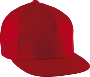 Casquette enfant snapback - 5 panneaux en coton