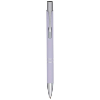 Stylo bille rétractable doux au toucher Moneta encre noire