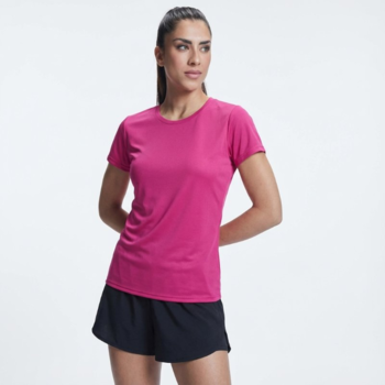 T-shirt de sport Bahrain à manches courtes en Synthétique - Femme