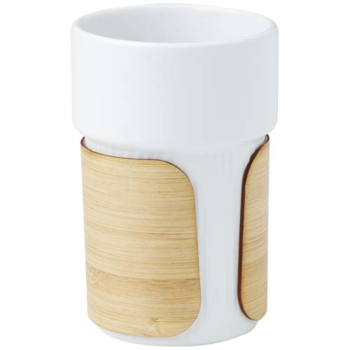 Gobelet Fika de 340 ml avec couvercle en bambou